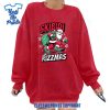 Retro-Skibidi-Rizzmas-Santa-Clause-Skating-Board-Xmas-Shirt