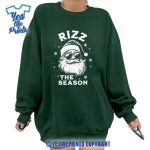 Rizz-The-Season-Santa-Claus-Rizzmas-Boys-Christmas-Shirt