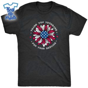 Thank-You-Veterans-Sunflower-Military-Veterans-Day-Tribute-Shirt
