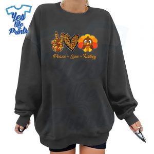 Thanksgiving-Peace-Love-Turkey-Fall-Autumn-Shirt