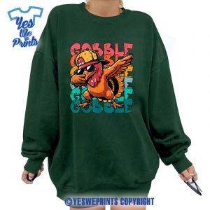 Thanksgiving-Turkey-Dab-Gobble-Toddler-Boys-Youth-Shirt