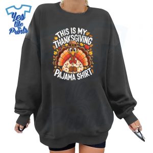This-Is-My-Thanksgiving-Pajama-Adult-Kid-Pjs-Shirt