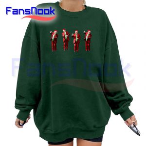 Trump-Dance-Santa-Claus-Christmas-Xmas-Pajamas-Holiday-Shirt