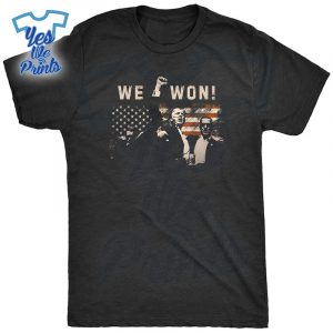 Trump-We-Won-Wins-Inauguration-47-US-President-2025-Election-Shirt