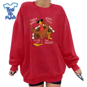 Turkey-Gravy-Beans-And-Rolls-Casserole-Thanksgiving-Shirt