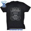 60-Years-Old-Made-In-January-1965-Vintage-60th-Birthday-Shirt