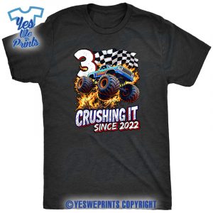 Birthday-Monster-Truck-3-Year-Old-Boys-3rd-Party-Born-2022-1