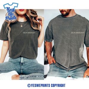 Personalized-Roman-Numeral-Funny-Anniversary-Valentine’s-Day-Couples-Matching-Custom-Shirt