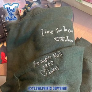 Personalized-Your-Handwriting-Valentine’s-Day-Couple-Matching-Custom-Embroidered-Shirt-1