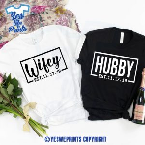 Wifey-and-Hubby-Valentine’s-Day-Couples-Matching-Custom-Date-Shirt