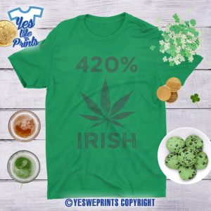 420%-IRISH-Drunk-Irish-Weed-Funny-Irish-Saint-Patrick's-Day-Shirt