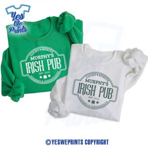 Custom-Name-Lucky-Spirits-and-Shenanigans-Funny-Irish-Saint-Patrick's-Day-Personalized-Shirt-1