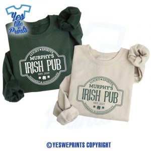 Custom-Name-Lucky-Spirits-and-Shenanigans-Funny-Irish-Saint-Patrick's-Day-Personalized-Shirt