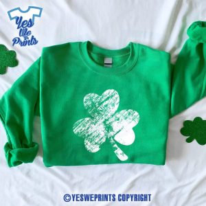 Retro-Shamrock-Lucky-Leaf-Paddy's-Day-Irish-St-Patrick's-Day-Shirt-1