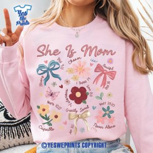 Boho-Floral-Mama-Shirt-She-is-Mom-Mothers-Day-Christian-Floral-Spring-Bible-Verse-Wildflower-Coquette-1