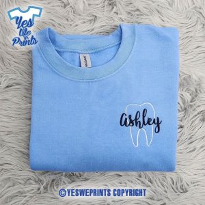 Personalized-Dental-Embroidered-Crewneck