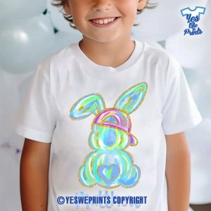 Personalized-Kid-Name-Easter-Bunny-Boy-Girl-Easter-Toddler-Kids-Easter-Brushstroke-Coquette-Bow-Bunny-1