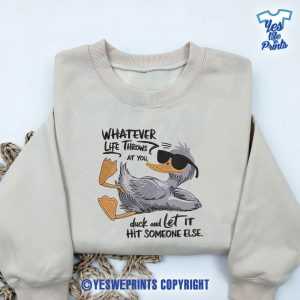 Whatever-Life-Throws-At-You-Funny-Duck-Sarcastic-Embroidery-Animal-Embroidered