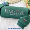 Embroidered-Mama-Sweatshirt-with-Floral-Letter,-Custom-Your-Nickname-Shirt-with-Kid's-Name-on-Sleeve,-Mother's-Day-Gifts