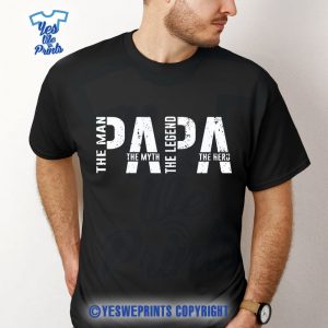 Papa-The-Man-The-Myth-The-Legend-Shirt