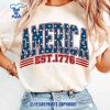 America-Est-1776-Retro-4th-of-july--independence-Day-Memorial-Day-USA-Flag-American-Girl