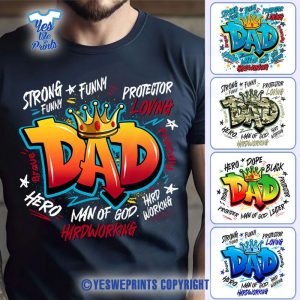 Best-Dad-Ever-Shirt-Classic-“DAD”-Tee
