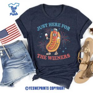 Just-Here-For-The-Wieners-Shirt