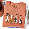 Silly-Goose-Halloween-Shirt,-Halloween-Ghost-Fall-Spooky-Pumpkin-Costume-Shirt